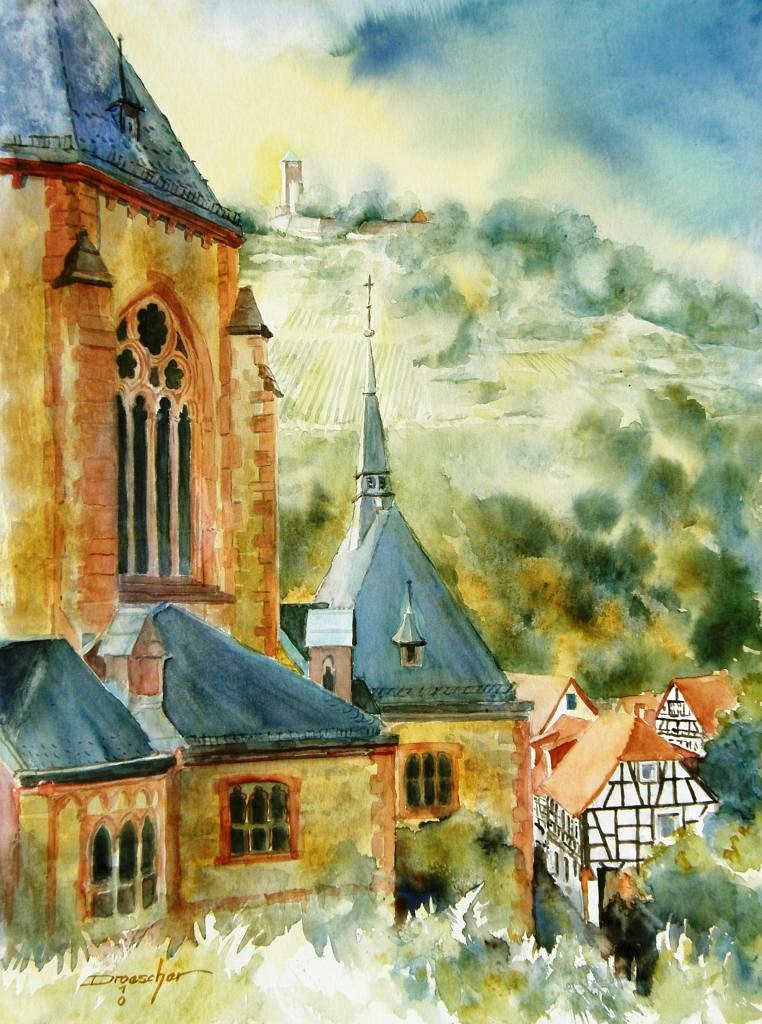 Starkenburg, Blick vom Maiberg, 2010, 36x48.jpg