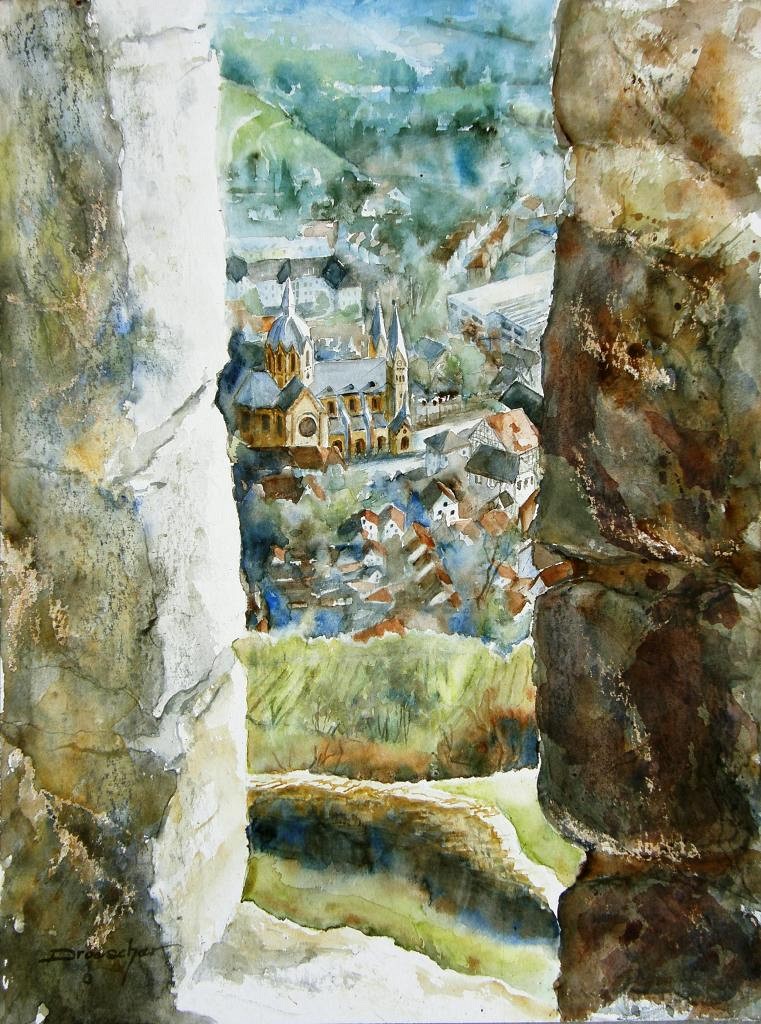 Starkenburg, Domblick, 2010, 36x48 .jpg