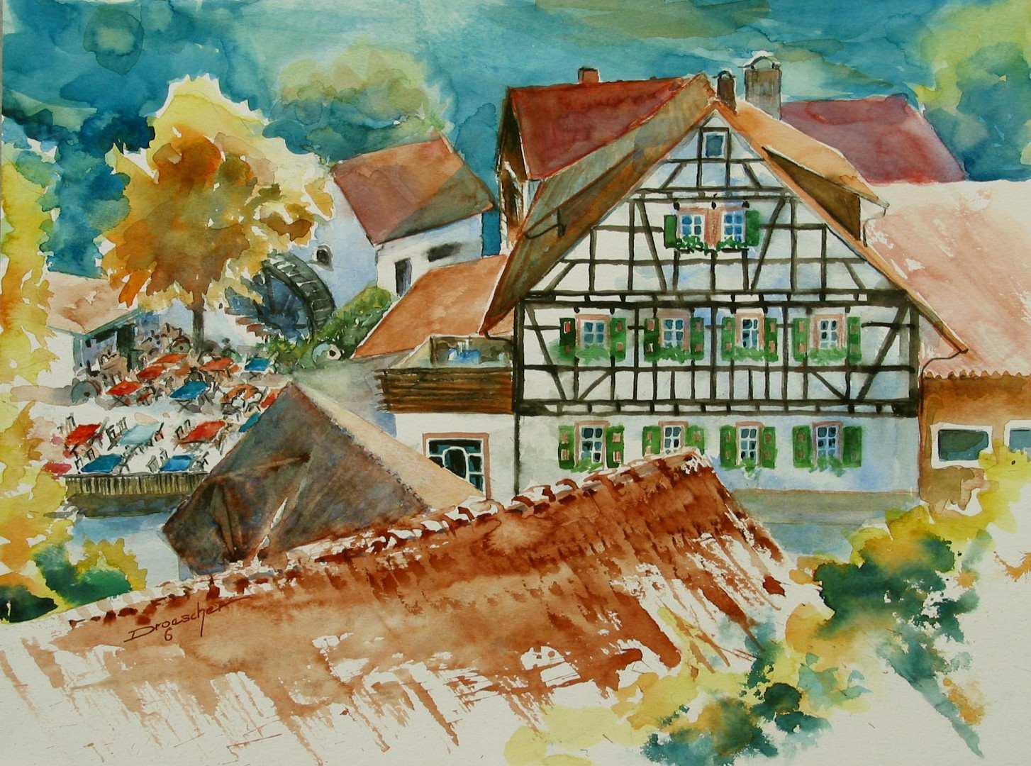Zell Vetters Mühle 36x48 2006.jpg