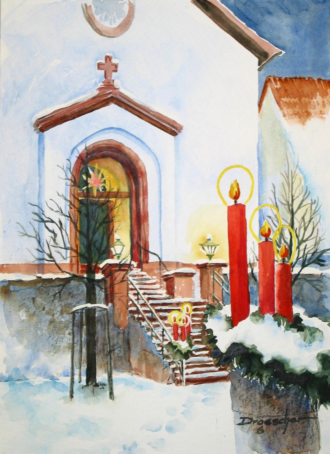 12 Dezember Gronau Kirchenaufgang 2006.jpg