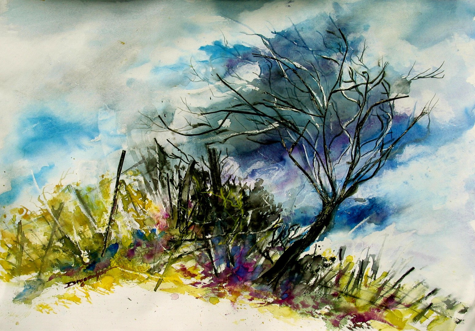 Der Mandelbaum45x65 2006 .jpg